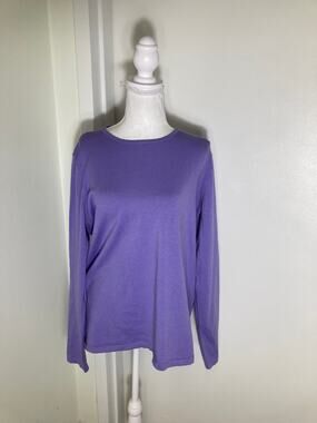 NWT Belford Lavendar Long Sleeve Lightweight Pullover sz XL